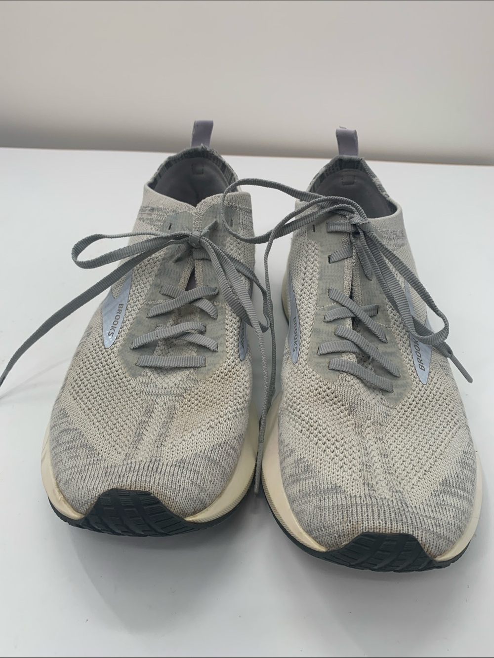 Brooks Bedlam 3 Women's Gray Knit Running Sneakers 9.5